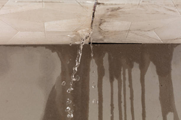 Professional Flood Damage Cleanup technician working in Old Bridge, NJ